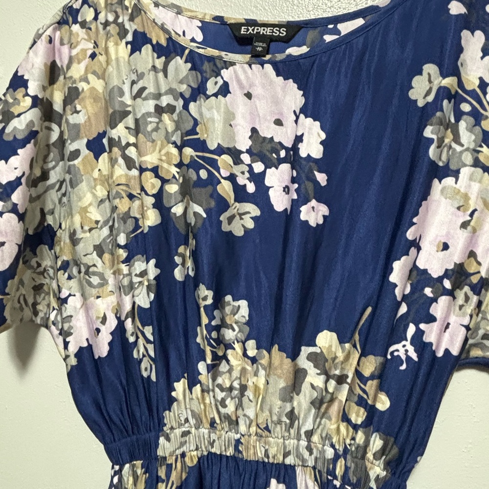EXPRESS Floral dress - size XS - Picture 5 of 12